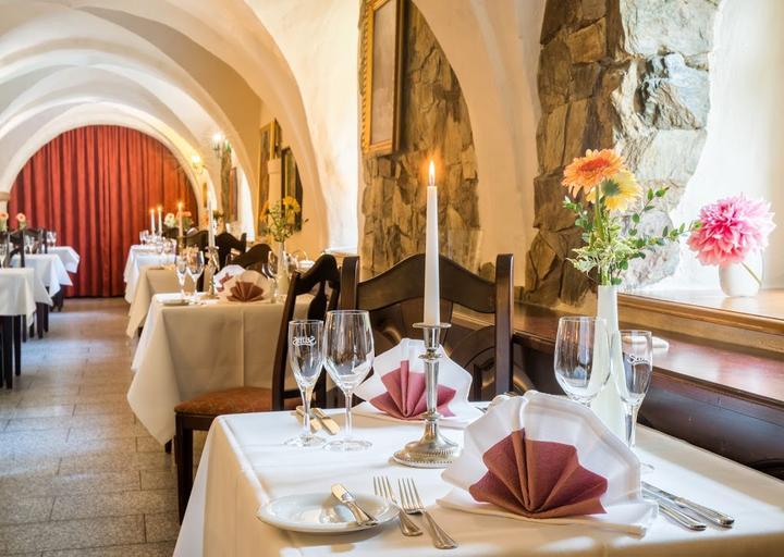 Gewolberestaurant Schlosshotel Klaffenbach